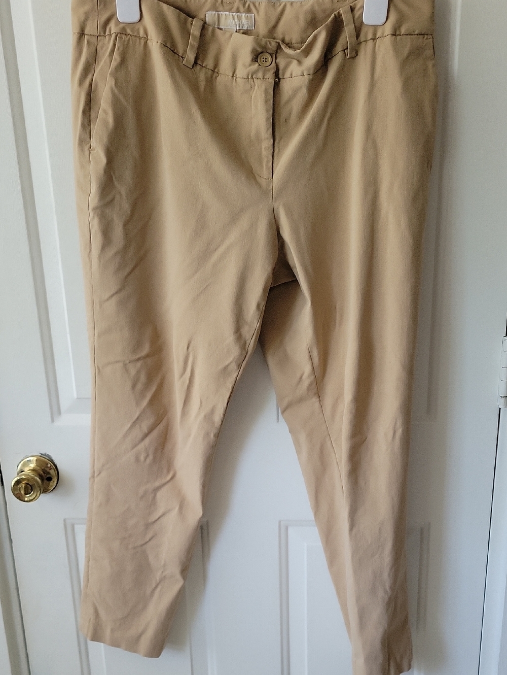 Michael Kors Women's Cropped Pants in Tan